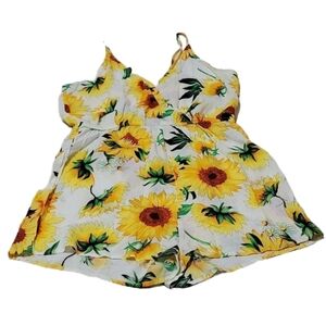SHEIN | Sunflower Romper | Size: M